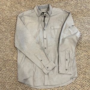 Mens under armour long sleeve button down